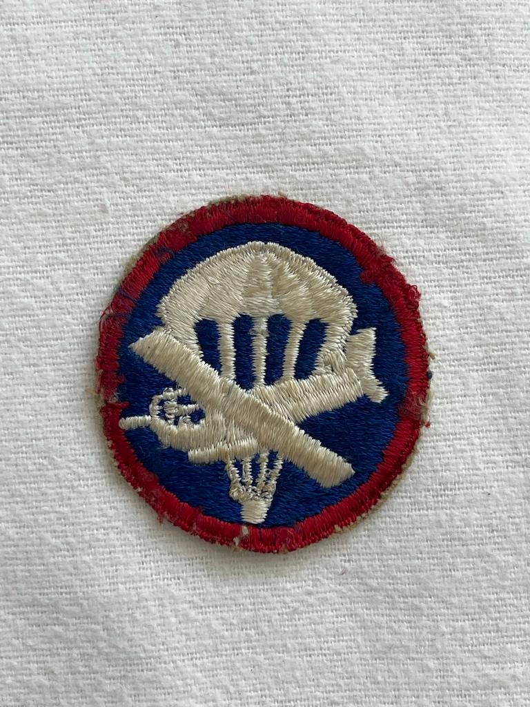 WO2 Embleem - Amerikaanse Parachutist Badge, Ophalen of Verzenden, Landmacht, Amerika, Embleem of Badge