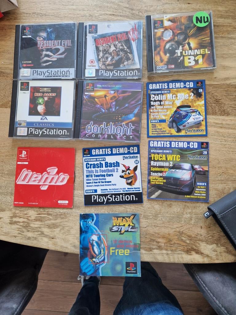 PSX Games Collectie: Inclusief Resident Evil 1 & 2, Spelcomputers en Games, Games | Sony PlayStation 1, Gebruikt, Avontuur en Actie