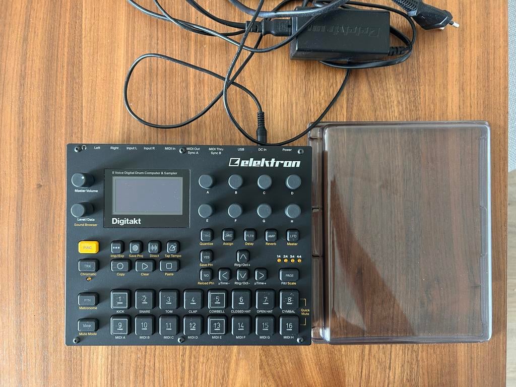 Elektron Digitakt incl. stofkap, Muziek en Instrumenten, Ophalen of Verzenden, Zo goed als nieuw, Overige merken