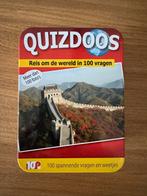 Quizdoos Reis om de Wereld - Educatief en Leuk!, Ophalen, Minder dan 500 stukjes, Zo goed als nieuw, Overige typen