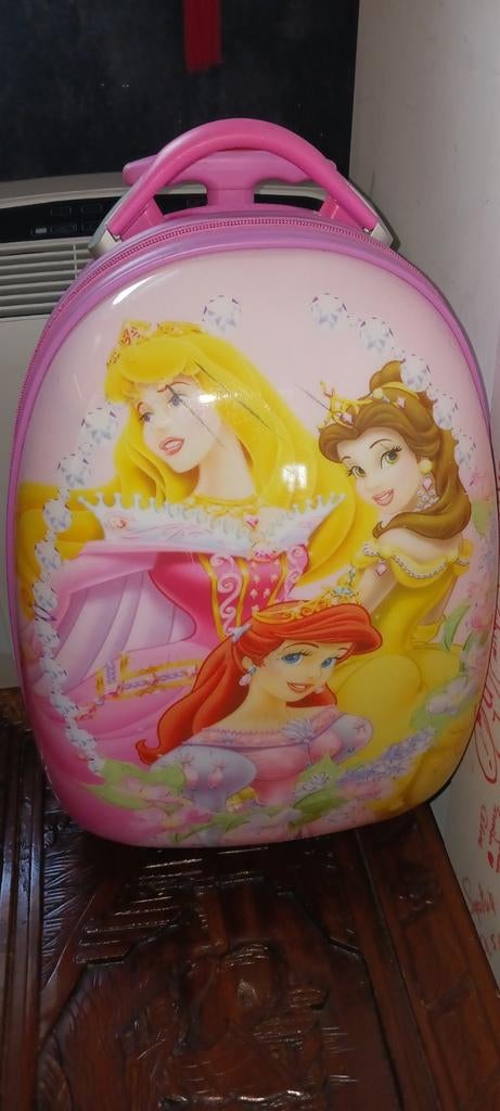 Disney Prinsessen Koffer - Roze Kinderkoffer, Sieraden, Tassen en Uiterlijk, Ophalen of Verzenden