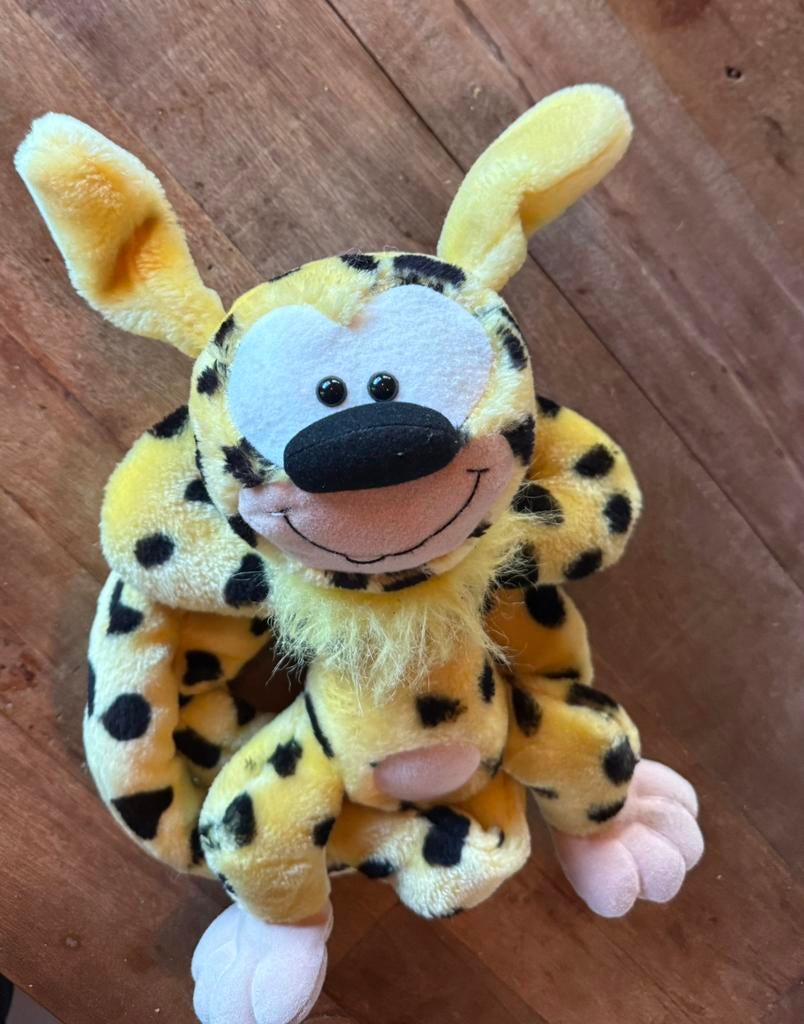 Vintage Marsupilami knuffel, ca. 40 jaar oud - 32 cm, Verzamelen, Ophalen of Verzenden, Zo goed als nieuw