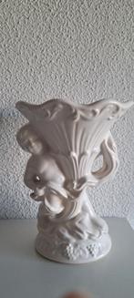 wit plateel putti vaasje, Antiek en Kunst, Ophalen of Verzenden