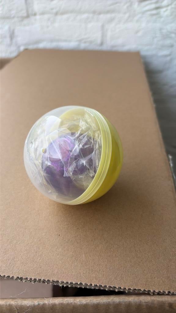 Speelgoed capsulebal met speeltje 75mm doorsnede., Ophalen of Verzenden, Nieuw, Jongen of Meisje