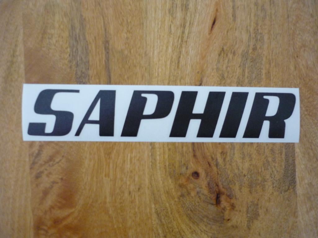 Fendt SAPHIR caravan en camper sticker, Verzenden, Nieuw, Overige typen