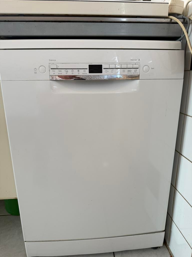 Bosch serie 2, Witgoed en Apparatuur, Vaatwasmachines, Ophalen of Verzenden, Zo goed als nieuw, 85 tot 90 cm, 45 tot 60 cm