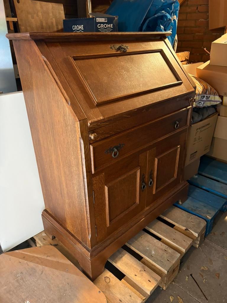 Secretair - beschadigd/kapot, Huis en Inrichting, Kasten | Secretaires, Ophalen, Gebruikt