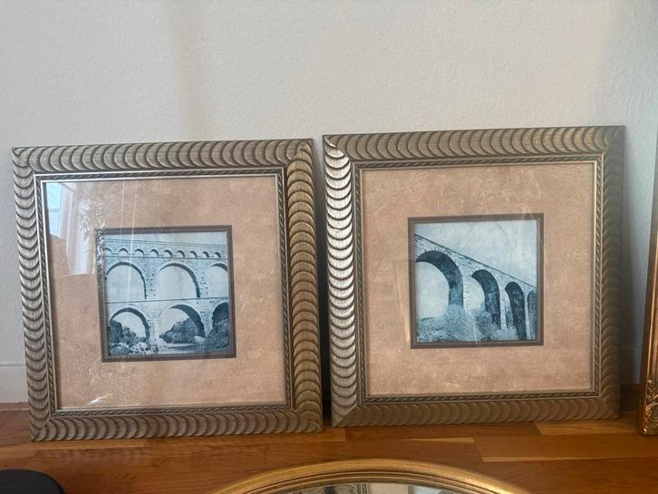 Nieuwe 3D ingelijste schilderijen - Set van 2, Huis en Inrichting, Woonaccessoires | Schilderijen, Tekeningen en Foto's, Nieuw