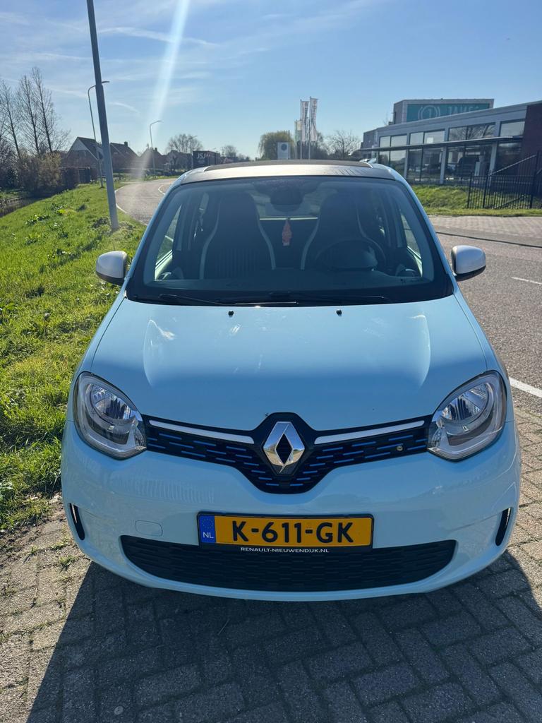 Renault Twingo E-Tech 2020–1e eigenaar incl. Accucertificaat, Auto's, Zwart, Blauw, Elektrisch, Particulier