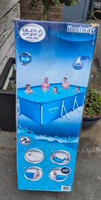 Bestway Steel Pro zwembad 400x211x81, Ophalen, Gebruikt, 200 tot 300 cm, 80 tot 120 cm