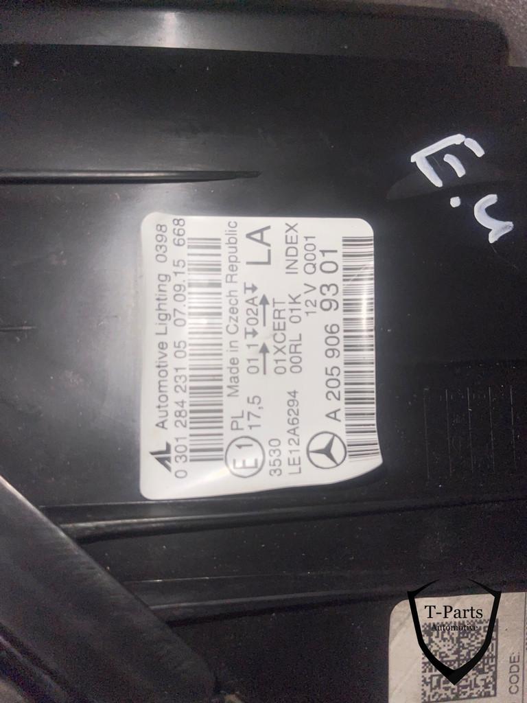 mercedes c klasse links koplamp multibeam a2059069301, Auto-onderdelen, Verlichting, Info@fabrikant.eu, Mercedes-Benz, Ophalen of Verzenden