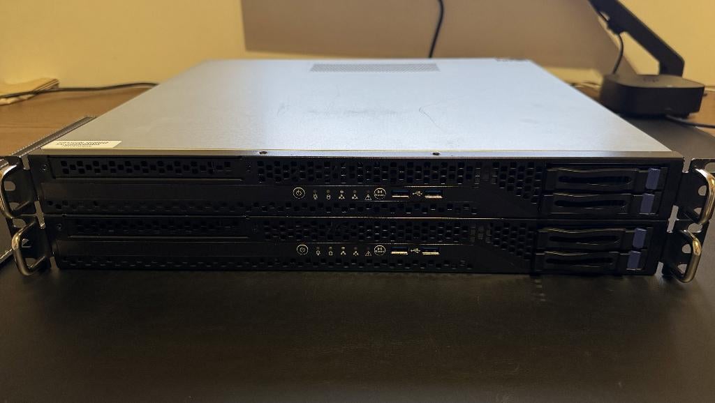 2 x ASRock Rack 1U2S-B650 — 1U Rackmount Server Barebone AM5, Ophalen of Verzenden, Nieuw