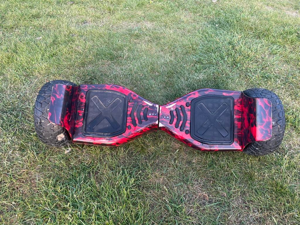 Hoverboard rood/zwart - Gebruikt, leuk toestel!, Ophalen of Verzenden, Gebruikt, Overige typen