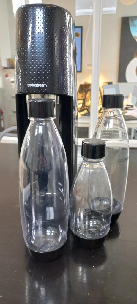 Sodastream met 3 flessen, Witgoed en Apparatuur, Ophalen of Verzenden, Zo goed als nieuw