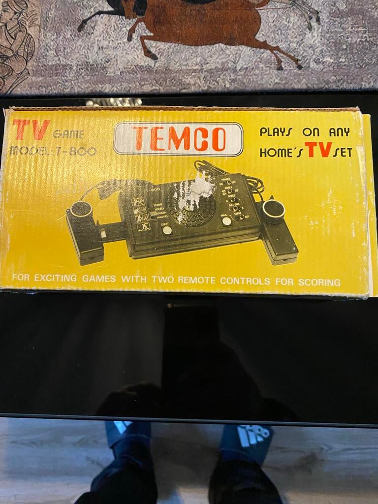Vintage TEMCO TV Game Model T-800 - Retro Gaming Console, Spelcomputers en Games, Ophalen of Verzenden, Overige merken, Gebruikt