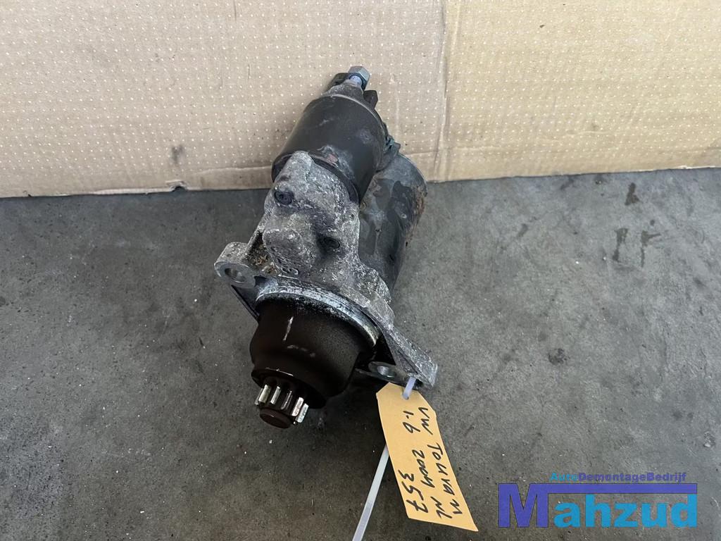 VW TOURAN 1.6 BGU BSE BSF Startmotor, Auto-onderdelen, Motor en Toebehoren, Volkswagen, Gebruikt, Ophalen of Verzenden