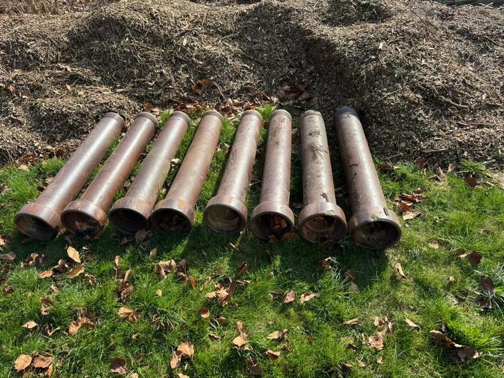 Gresbuizen (keramische rioolbuizen) - Duurzaam & Veelzijdig, Doe-het-zelf en Verbouw, Buizen en Afvoer, Gebruikt, Rechte buis