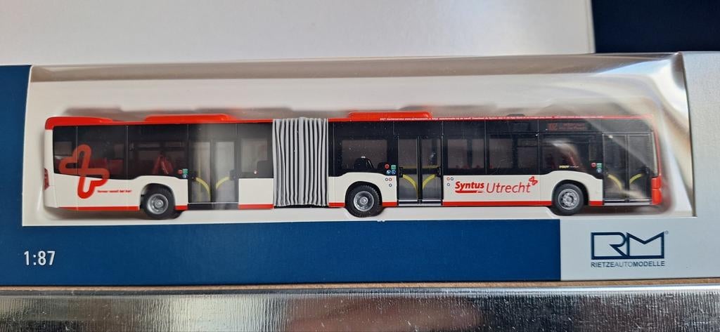 Te koop MB Citaro G 15 Syntus Utrecht lijn 102 Woerden, Hobby en Vrije tijd, Ophalen of Verzenden, Nieuw, Bus of Vrachtwagen, Overige merken