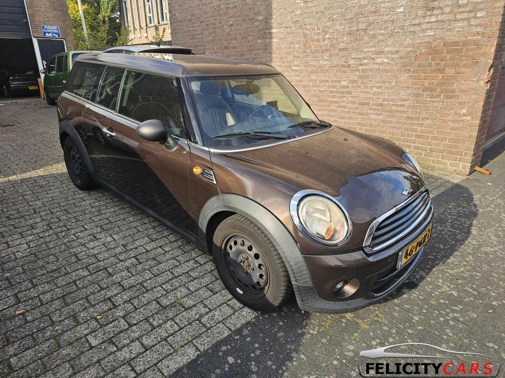 Mini Clubman 1.6 One Business Line leer, Auto's, Mini, Voorwielaandrijving, Euro 5, Clubman, 4 cilinders