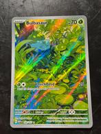 Bulbasaur 166/165 (Full Art) Pokémon kaart, Ophalen of Verzenden, Zo goed als nieuw, Losse kaart, Foil