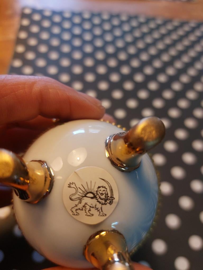 Decoratief Faberge Ei - 10 cm, Ophalen of Verzenden