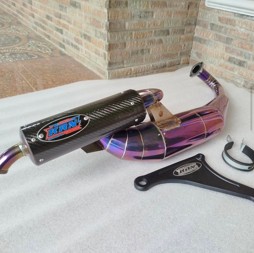 Handgemaakte PM59-look Uitlaat | Piaggio & Gilera 125-180cc, Ophalen of Verzenden, Nieuw