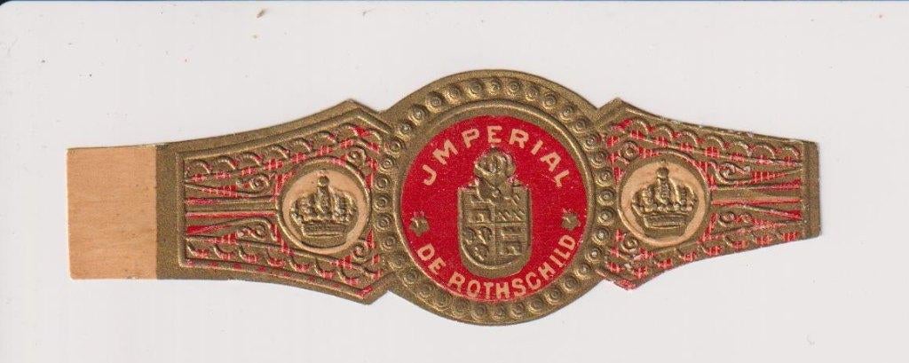 sigarenbanden - JMPERIAL DE ROTHSCHILD, Ophalen of Verzenden, Zo goed als nieuw, Sigarenbandjes