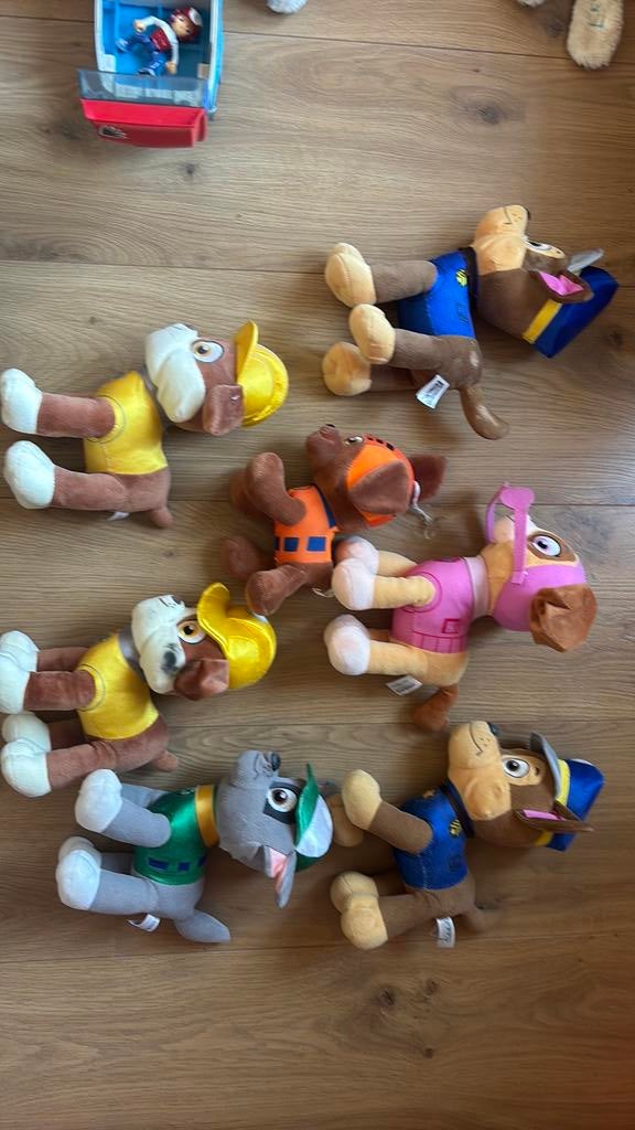 Paw patrol knuffels, Zo goed als nieuw, Middelgroot (20 tot 80 cm), Meerkleurig, Paw Patrol