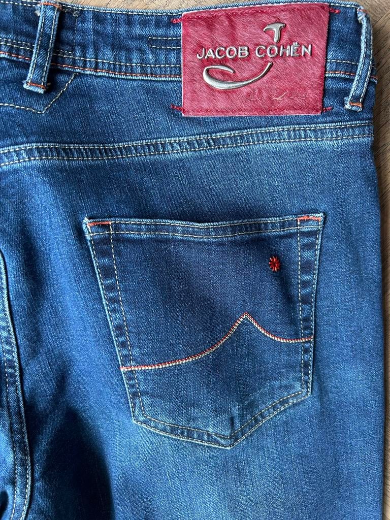 Jacob Cohen J620C Limited jeans maat 36, ingekort, Kleding | Heren, Ophalen of Verzenden, Zo goed als nieuw, Blauw, W36 - W38 (confectie 52/54)