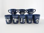 Set van 8 Blue Band mokken, Nieuw, Ophalen of Verzenden, Overige stijlen, Kop(pen) en/of Schotel(s)