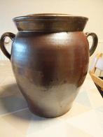 oude zuurkool pot, Ophalen