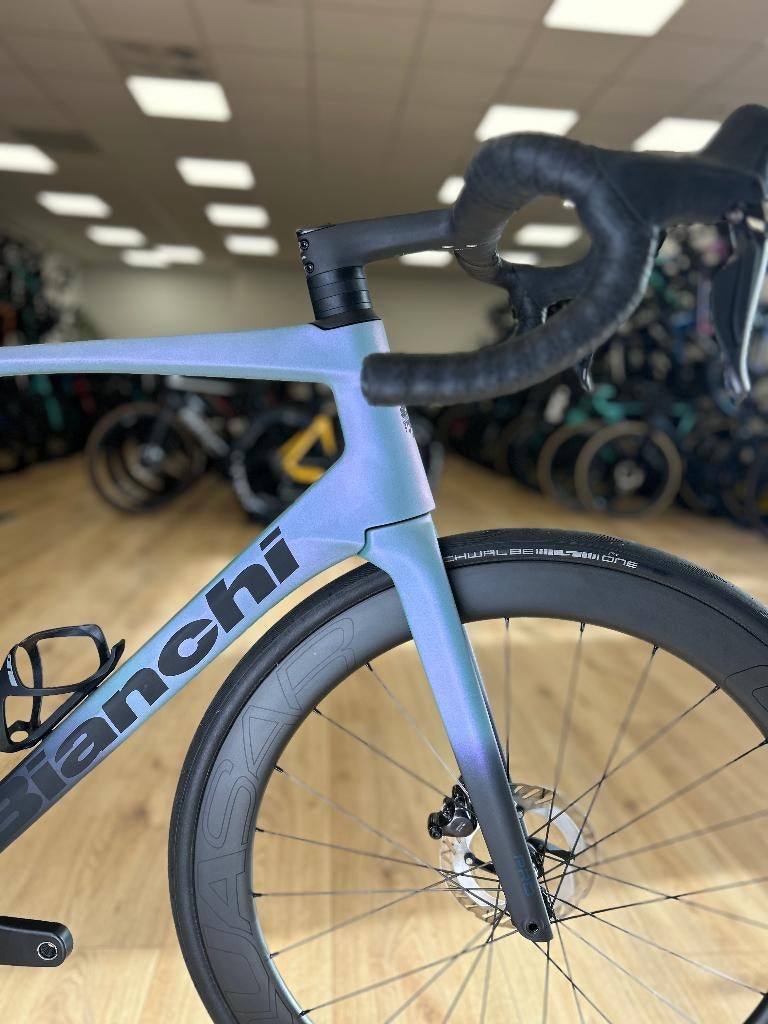 Bianchi Specialissima Pro Di2 Carbon Racefiets, Ophalen, Zo goed als nieuw, Overige typen