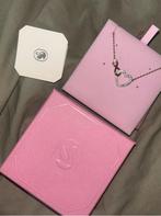 Swarovski ketting 38 cm, Ophalen, Nieuw, Goud, Gehele gezicht