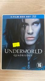 Underworld 1 2 3 4 blu ray NL versie quadrilogy box, Ophalen of Verzenden, Zo goed als nieuw, Actie