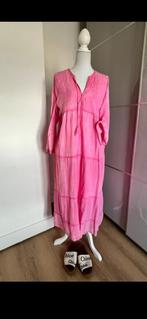 Zomerjurk zoner jurk ibiza boho roze L lang, Kleding | Dames, Jurken, Maat 42/44 (L), Ophalen of Verzenden, Zo goed als nieuw