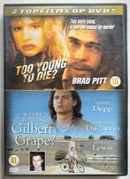 Too Young to Die (1990) & What's Eating Gilbert Grape (1993), Vanaf 16 jaar, Ophalen of Verzenden, Zo goed als nieuw, Drama