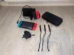 Nintendo Switch, Spelcomputers en Games, Spelcomputers | Nintendo Switch, Ophalen, Zo goed als nieuw, Met 3 controllers of meer