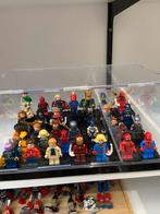 Lego Marvel minifigs+vitrine, Kinderen en Baby's, Speelgoed | Duplo en Lego, Ophalen of Verzenden, Zo goed als nieuw, Lego