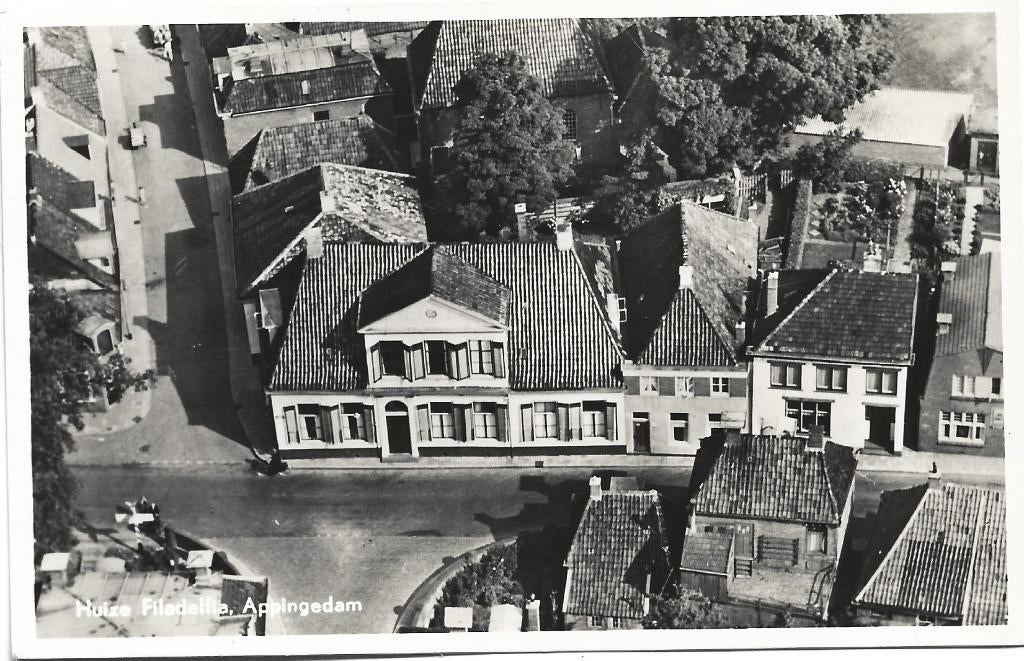Appingedam;  Huize Filadelfia, Verzenden, 1960 tot 1980, Gelopen, Groningen