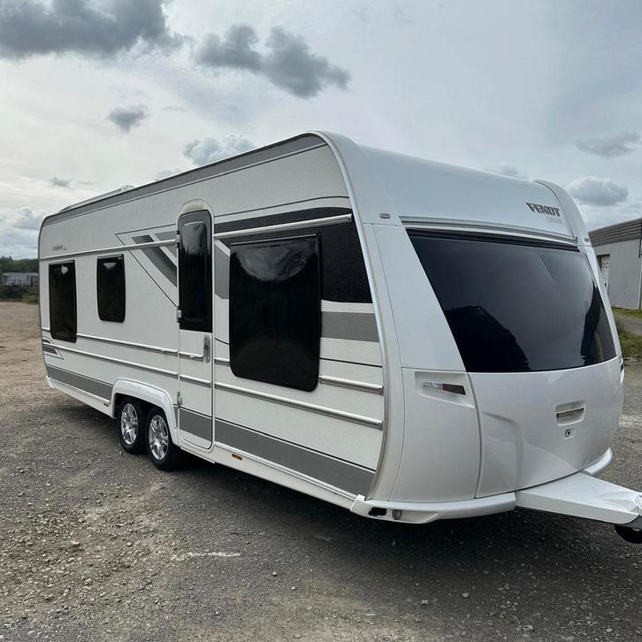 Fendt Diamant Caravan Exclusive 590. Met Airco. Nieuwe Apk., Caravans en Kamperen, Caravans, Particulier, tot en met 4, 1500 - 2000 kg
