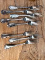 Christofle bestek (vorken) Verzilverd, Ophalen, Zo goed als nieuw, Zilver