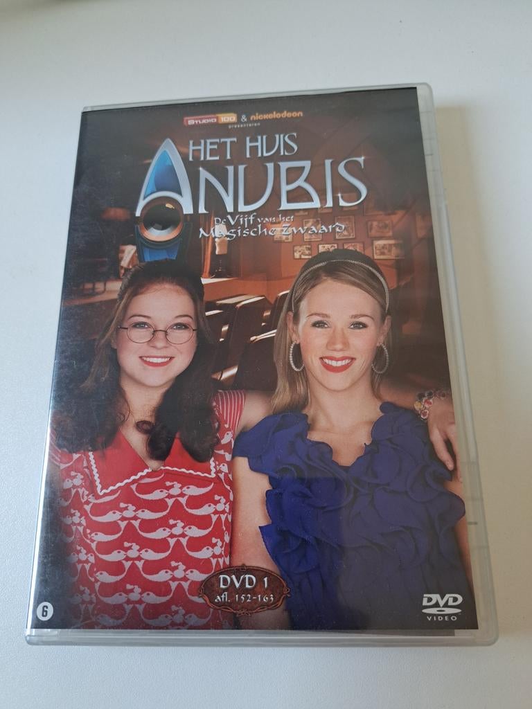 Het huis Anubis - De Vijf van het magische zwaard DVD1, Alle leeftijden, Ophalen of Verzenden, Zo goed als nieuw