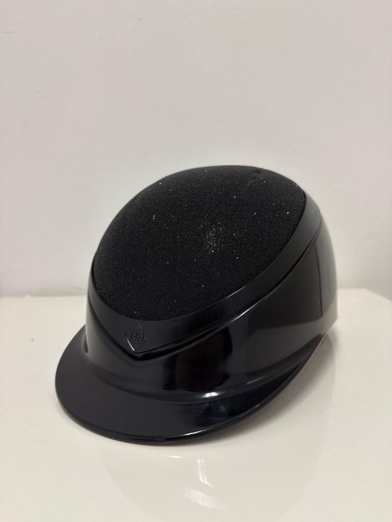 Charles Owen Halo cap zwart m57, Dieren en Toebehoren, Paardrijkleding, Overige soorten, Ophalen of Verzenden, Zo goed als nieuw