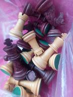 30 houten schaakstukken, Een of twee spelers, Ophalen of Verzenden, Nieuw