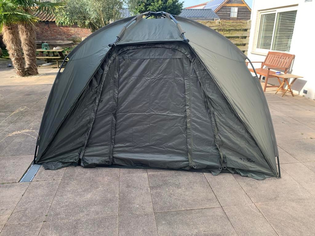 Titan XL Bivvy - Ruime en stevige karpertent, Watersport en Boten, Ophalen, Zo goed als nieuw, Overige typen