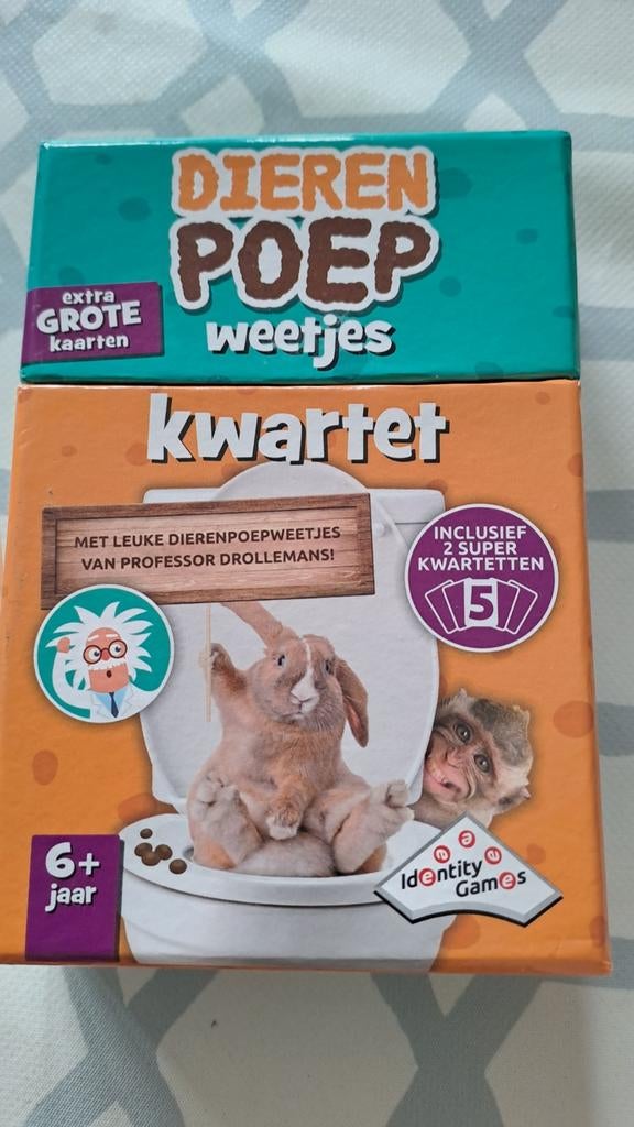Dierenpoepweetjes kwartet, Ophalen