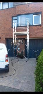 Aluminium steiger 4 mtr hoog, Ophalen, 4 meter of meer