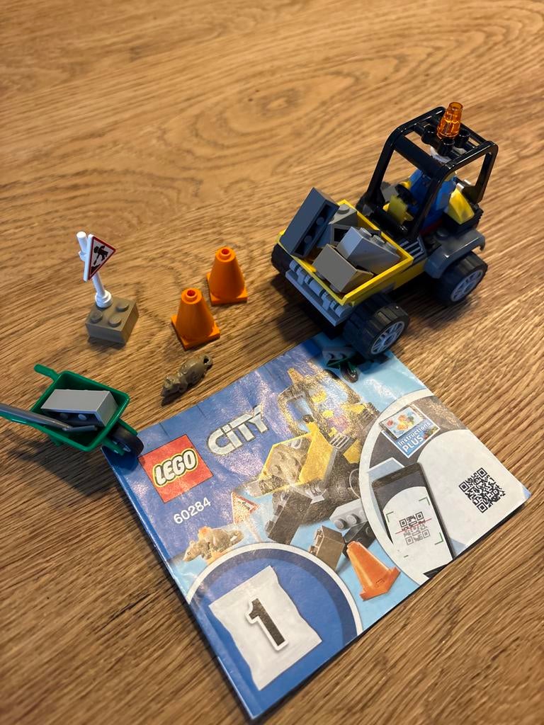 Lego City 60284, Lego, Ophalen of Verzenden, Complete set, Inclusief instructies