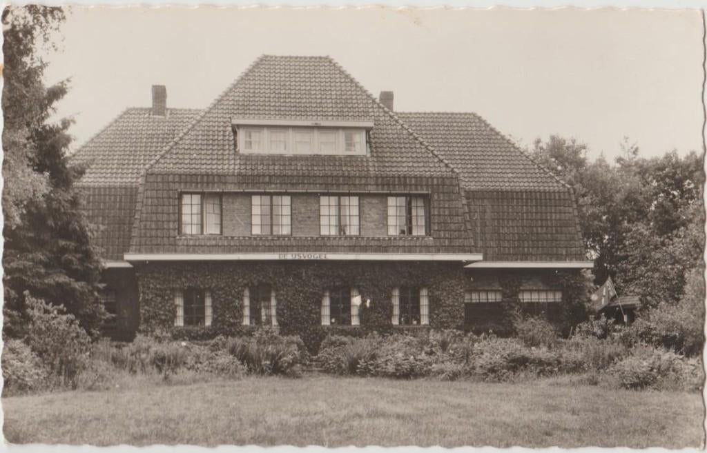 Voorthuizen (Gld) vakantieverblijf De IJsvogel 1959, Verzenden, 1940 tot 1960, Gelopen, Gelderland