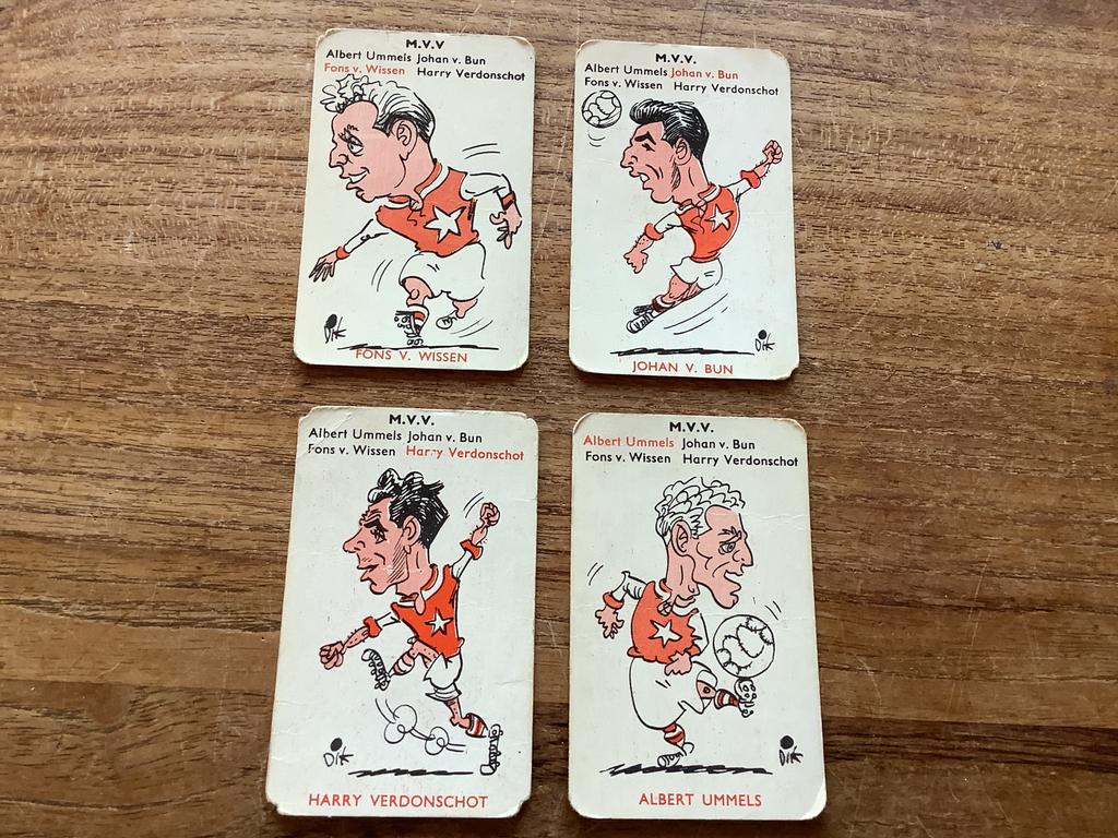 Voetbalkwartet Bruynesteyn MVV, Ophalen of Verzenden, Gebruikt, Overige binnenlandse clubs